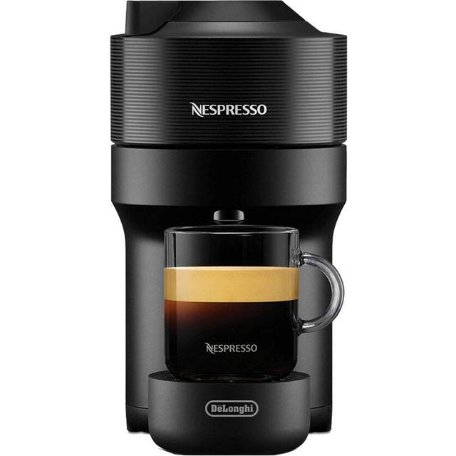 NESPRESSO by De'Longhi Vertuo Pop Barista Bundle ENV90.BAE Coffee Machine - Black, Black