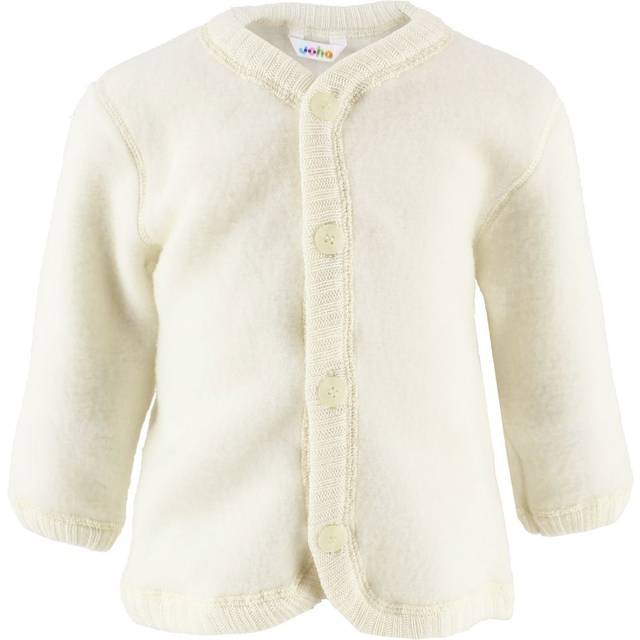 Joha Ivory Thermal Wool Cardigan - 4-9 month