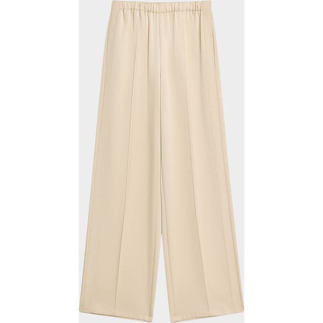 Mid-Rise Side Strap Pull-On Pants - PALE CANYON - Small
