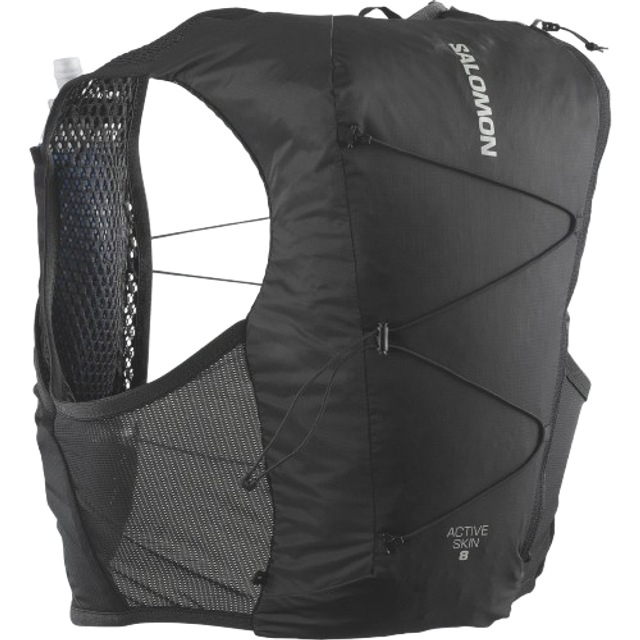 Active Skin 8 No Flasks - Black / Metal