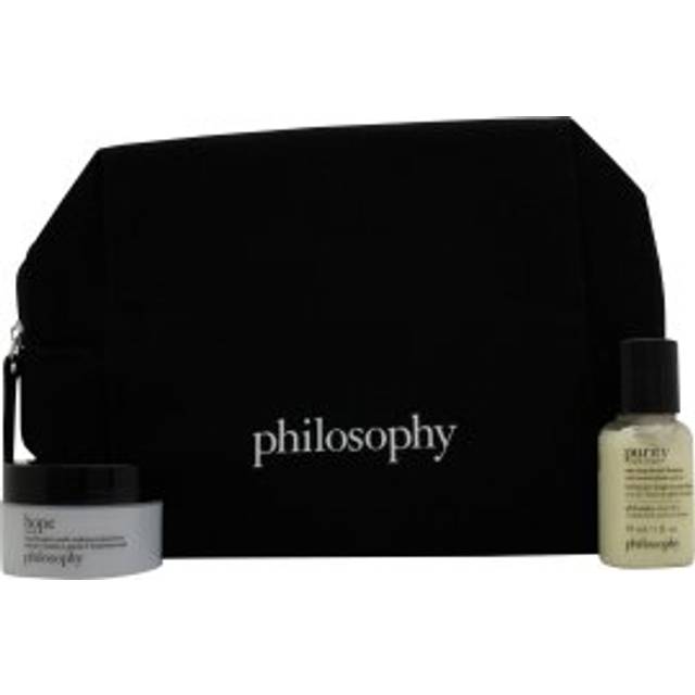 Philosophy Cleanser Gift Set 30ml Face Cleanser + 15ml Day Cream + 3ml Skin Serum