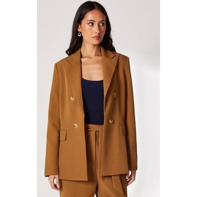 Edge To Edge Blazer - Camel - 10