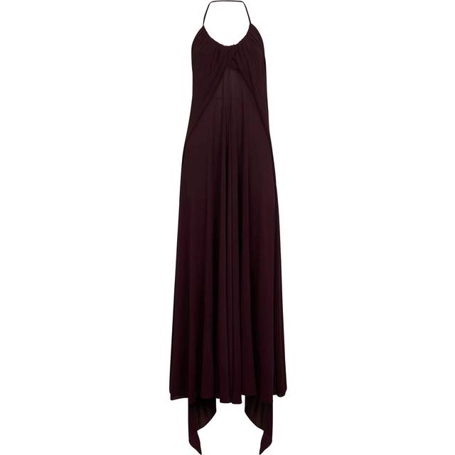 Alaïa Draped Viscose Dress - Red - 38 FR