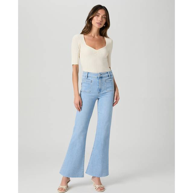 Marlow Skimmer Flare Jeans with Welt Stitch Pockets - JAUNT - 28