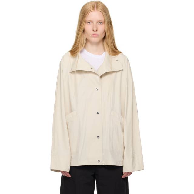 Summer Parachute Jacket - LIGHT BEIGE - 36 FR (4 US)