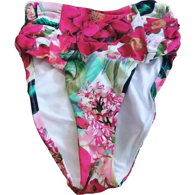 Bn simply be floral print high leg high rise tummy control bikini bottoms 8