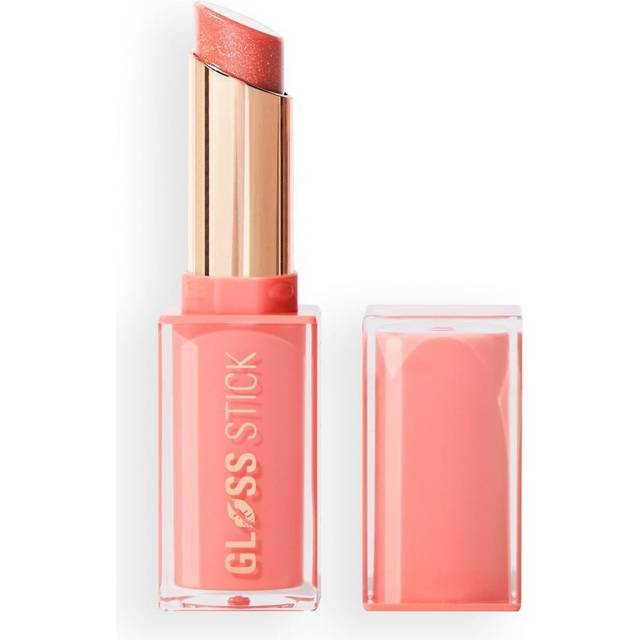 Debenhams Women's Pout Lip Gloss Stick 3g in Shimmer Peach Sorbet Nude - 3G