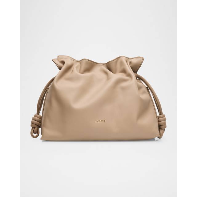 Loewe Medium Handbag "Flamenco Clutch" - Beige - U