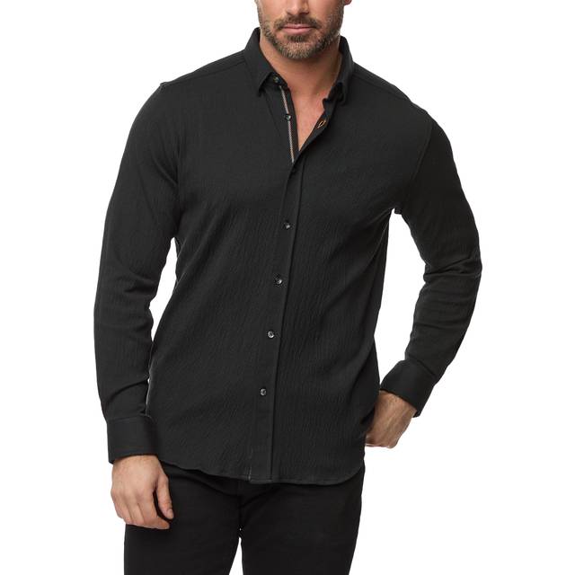 Robert Graham Robert Graham Hammond Long Sleeve Button Down Shirt - BLACK (L)