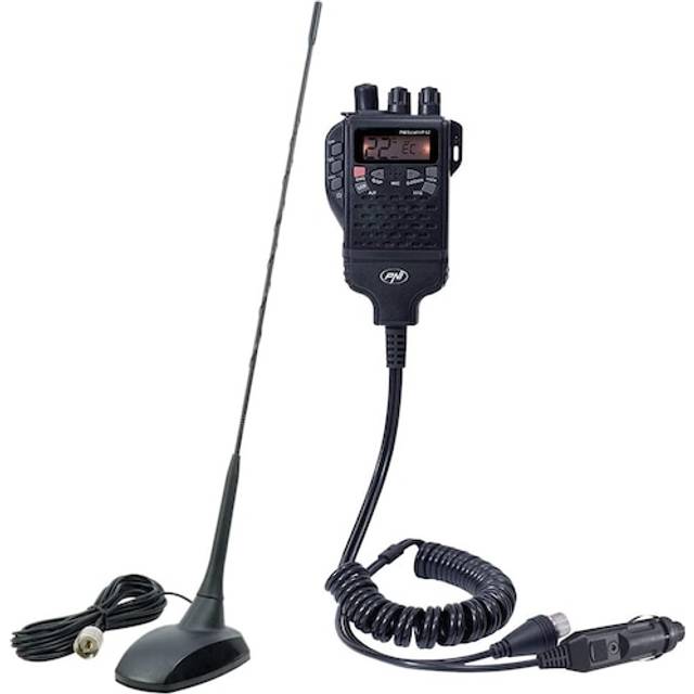 CB-radio PNI Escort HP 62 och PNI Extra 48-antenn med magnet ingår, ASQ, RF-förstärkning