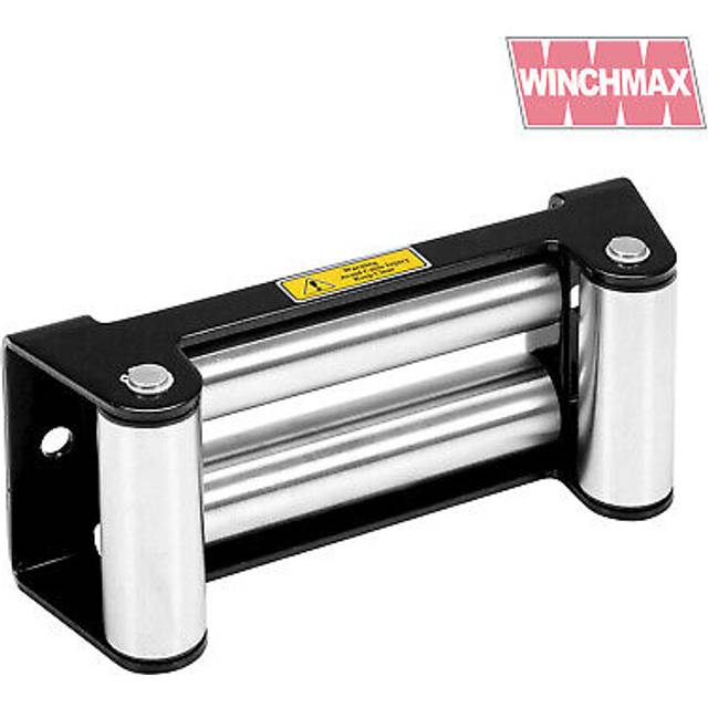 Roller fairlead black finish heavy duty winch fairlead winchmax