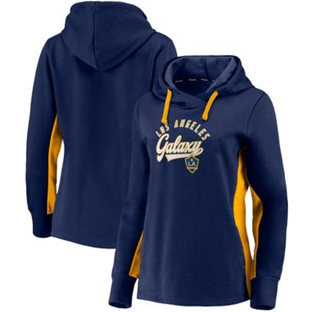 Women's Fanatics Navy LA Galaxy Pullover Hoodie - 3XL