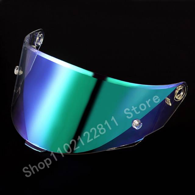 (Revo Green) For TT Course Motorcycle Helmet Full Face Helmet Visor Shield Lens MotorcycleAccessories