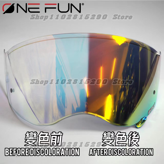 (Photochromic Red) CNS-2 Helmet Visor for SHOEI HORNET ADV Rally Helmet Motorcycle Helmet