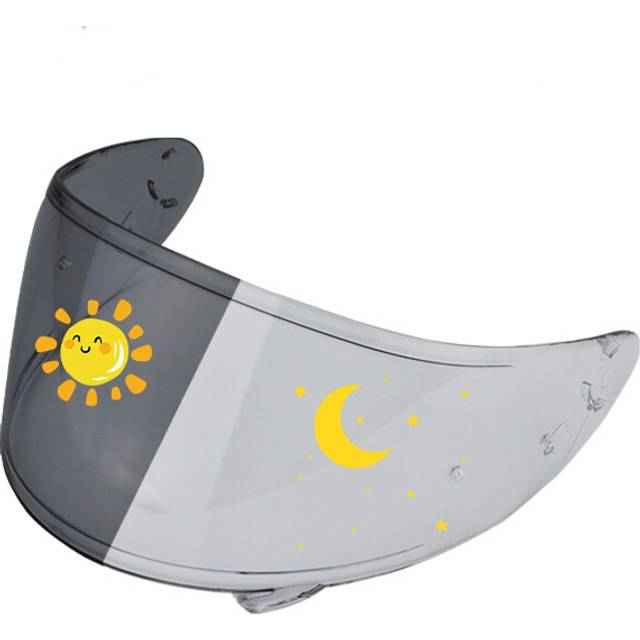 (Photochromic) Motorcycle Helmet Visor for SHOEI X14 Z7 CWR1 RF1200 Xspirit NXR Helmet
