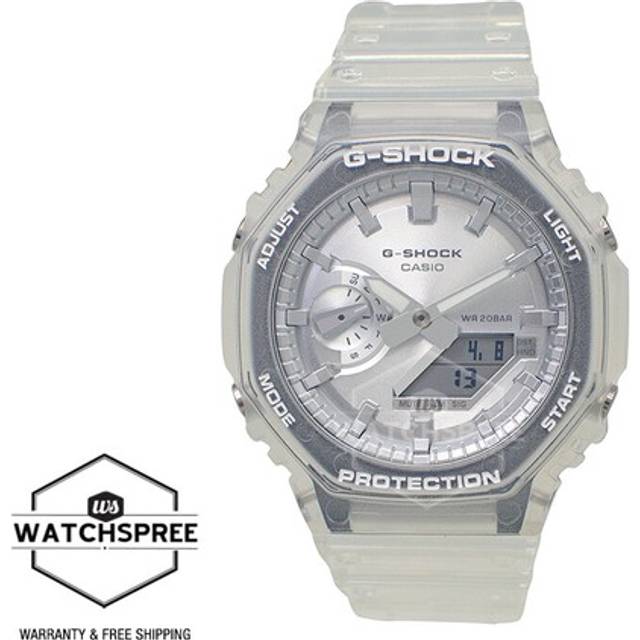 Casio G-Shock Analog Digital Resin Strap Grey Dial Quartz GA-2100BM-7A8 200M Unisex Watch