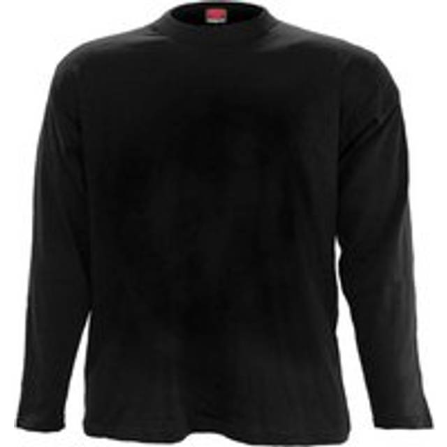 Spiral Direct Unisex Adult Plain Long-Sleeved T-Shirt S svart