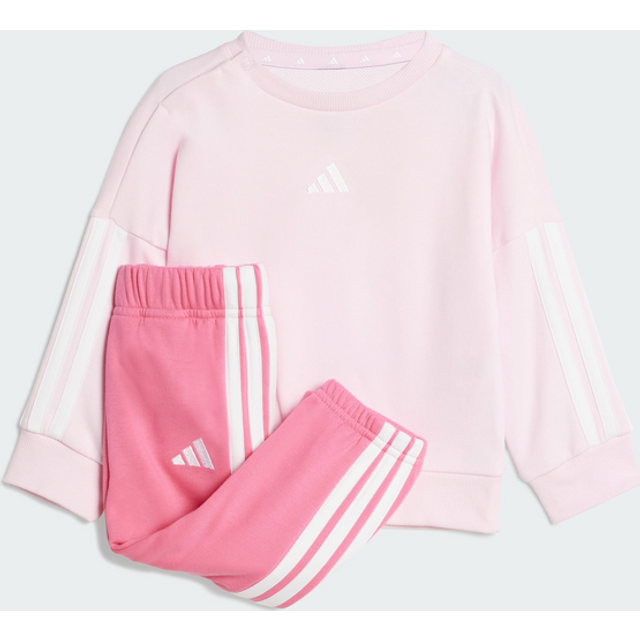 Essentials Joggers Set Kids - Clear Pink / White / White - 12-18M