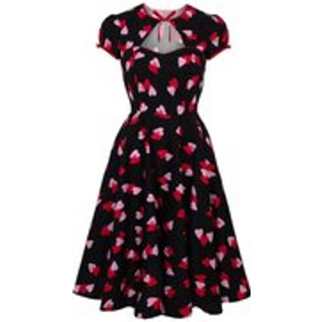 Womens Confetti Dress - Black - S