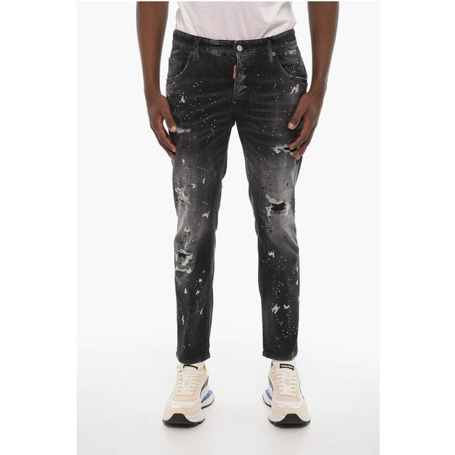 Rhinestone Regular Fit Jeans size 48 (48)