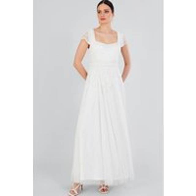 Simone Bridal Maxi Dress Ivory - 8