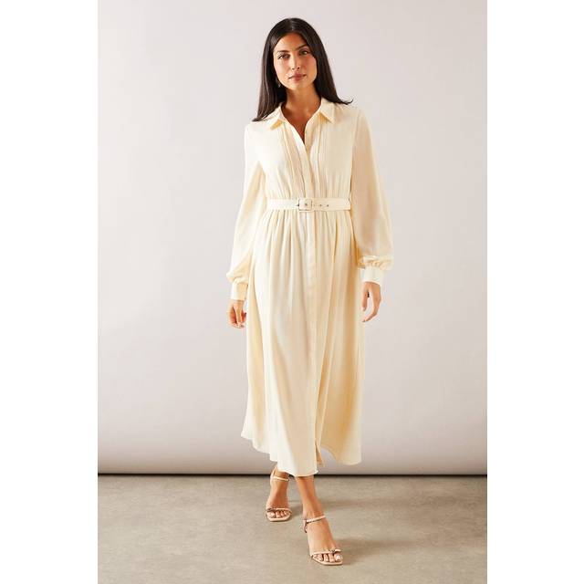 Wallis yellow midaxi dress womens occasion dresses