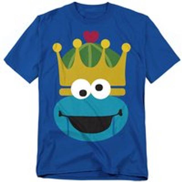 Sesame Street Christmas Nutcracker Cookie Monster T Shirt, Royal - L