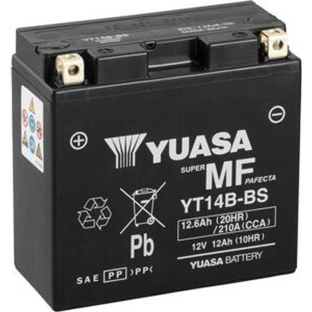 YUASA W/C Battery Maintenance Free Factory Activated - YT14B FA Maintenance free battery