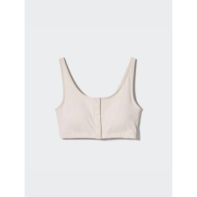 (30 NATURAL/XXL) Uniqlo Japan Airism Front Opening Bra