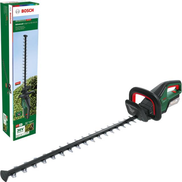 Bosch Cordless Hedge Cutter AdvancedHedgeCut 36V-65-28 (Without Battery, 36 Volt System, Blade Length 65 Cm, in Carton Packaging)