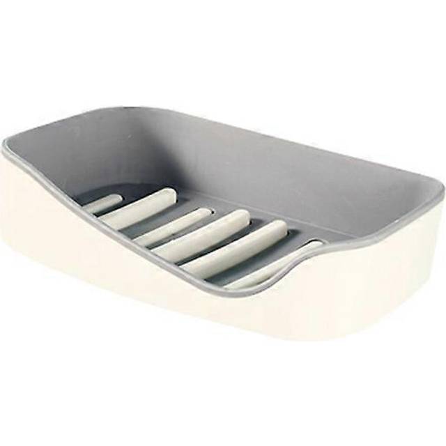 (As show, One size) Soap Dish Holder Bathroom Wall Mounted Soap Dishes, Soap Box soap box with drainage Soap Holder Soap Container for Home Travel Hol