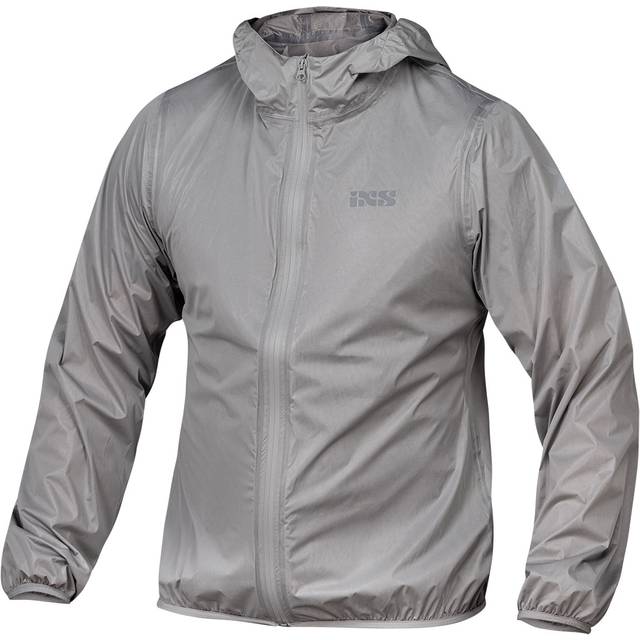 IXS 365-STX 1.0, rain jacket unisex , color: Light Grey , size: L
