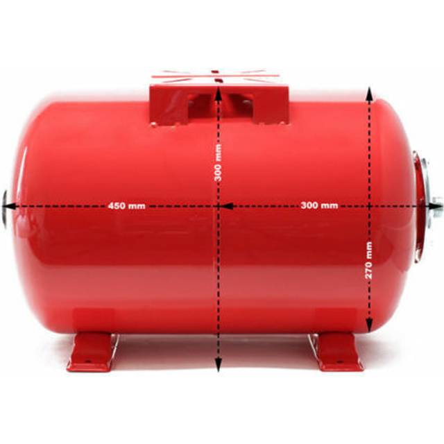 PRESSURE TANK 24L Vessel WATER with EPDM Membrane for Domestic Waterworks Pump