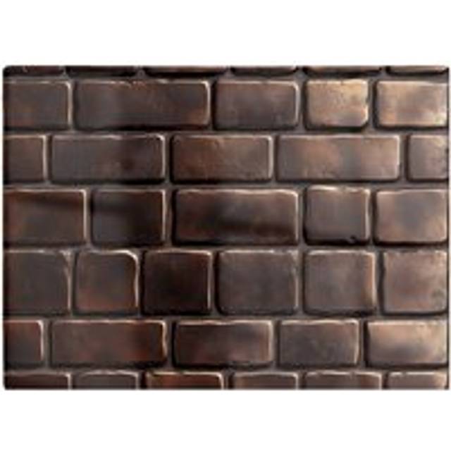 Bronze Bricks Chopping Board - Brown - One Size
