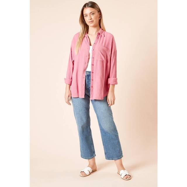 Dorothy perkins pink shirt womens casual shirts