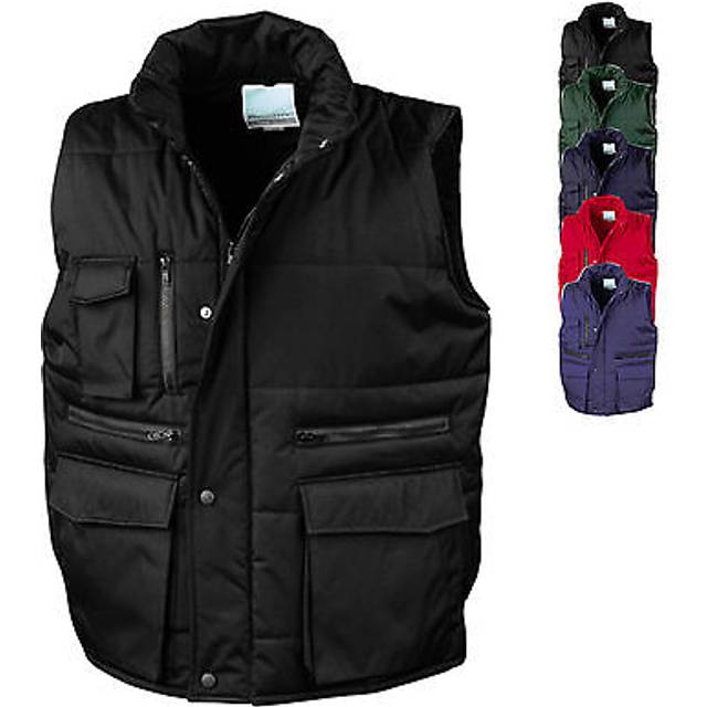 Result Work-Guard Lance Bodywarmer R127A Black S Colour: Black, Size: