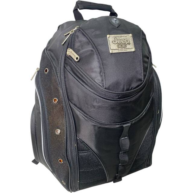 Jeep mens premium 16" laptop school college work travel backpack rucksack bag