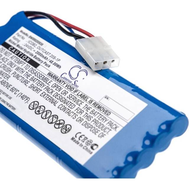 Vhbw - Replacement Battery compatible with Soundcast Outcast ICO420, ICO421 Speakers (2000mAh, 24V, NiMH)