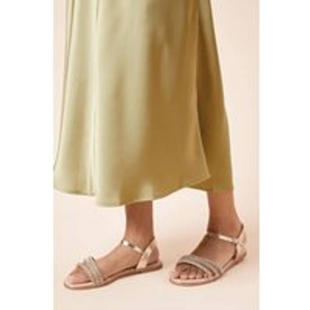 Dorothy perkins gold sandals womens casual sandals