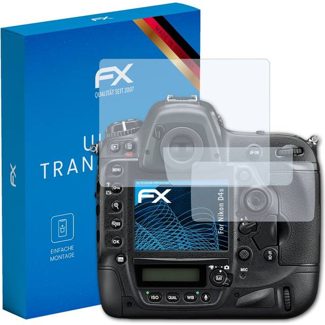 Atfolix 3x Screen Protection Film For Nikon D4s Screen Protector Clear
