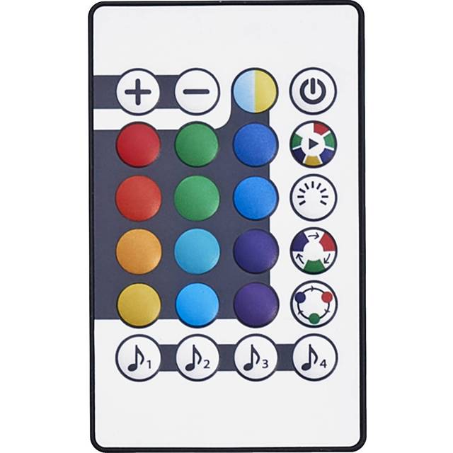 LEDVANCE FLEX AUDIO TV 2M LED-list VR, vit, 3,5W, 55lm, integrerad ljudmottagare, RGB färgsensor, fjärrkontroll, lång livslängd, lätt att installera, USB-port, IP20