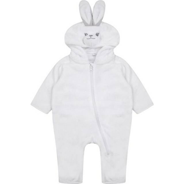 Rabbit Jumpsuit - White - 18-24 m