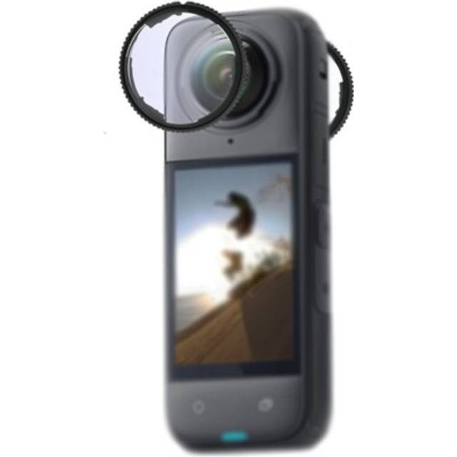 Comprehensive protection for insta360 x5 camera 2pcs pc lens protectors