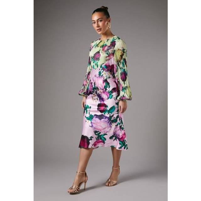 Coast Multi Midi Dress Womens Occasion Dresses
