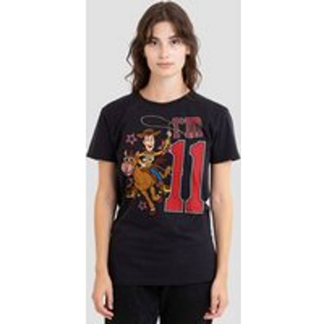 Toy Story Birthday Woody I'm 11 T-Shirt, Black - XL