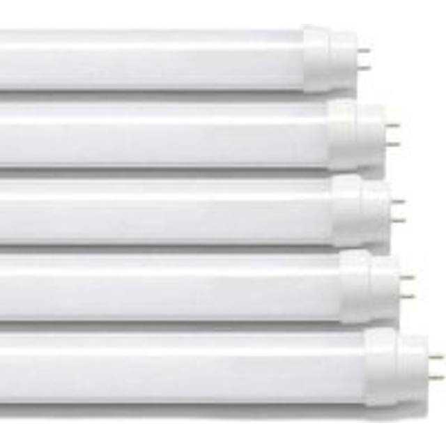 T8 LED Nano Plastic Tube 150cms 22W 6000K (pack of 5 units) - White - 25cm diameter x 19cm high