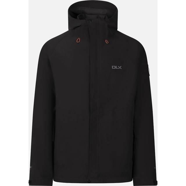 (XL, Black) Trespass Mens Frederic 3 in 1 Raincoat
