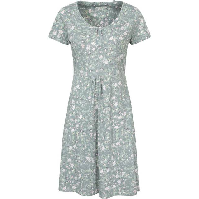 (6 UK, Pale Green) Mountain Warehouse Womens/Ladies Essentials Lora Floral Skater Dress