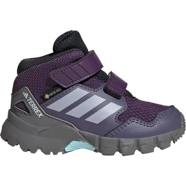 Adidas Adidas Terrex Skychaser Mid Gore-tex Vandringsskor För Barn Skor Aurora Plum / Glory Grey / Semi Flash Aqua - UK 8.5K