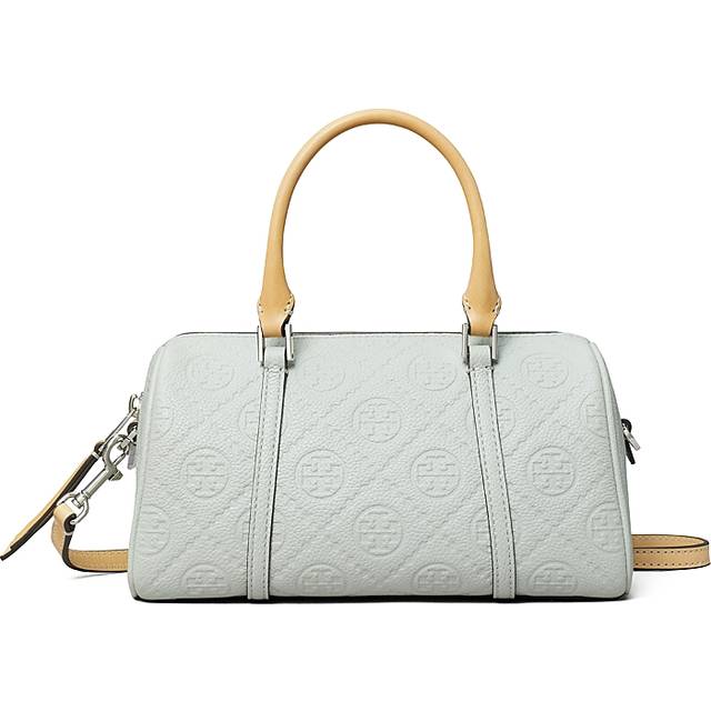 Tory Burch T Monogram Pebble Petite Barrel Bag